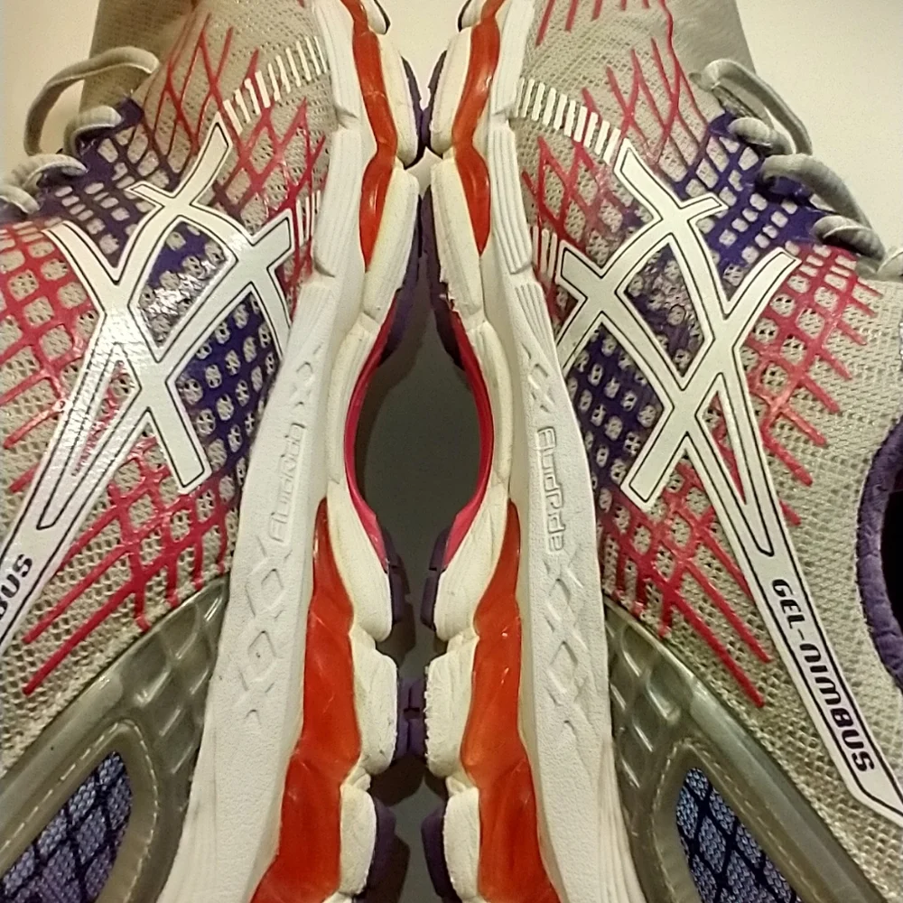 Asics Gel-Nimbus 17 Running Shoes Women's sz 9.5D Wide - Picture 11 of 12
